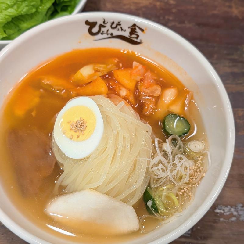 盛岡冷麺(ぴょんぴょん舎 Te-su （ピョンピョンシャ テェス）)