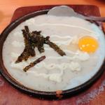 ふんわり山芋の鉄板焼(鳥貴族 高槻店)