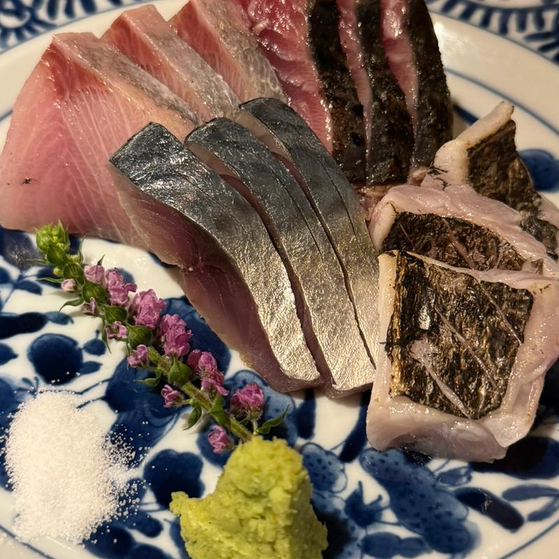 刺身盛り合わせ(びゃく)