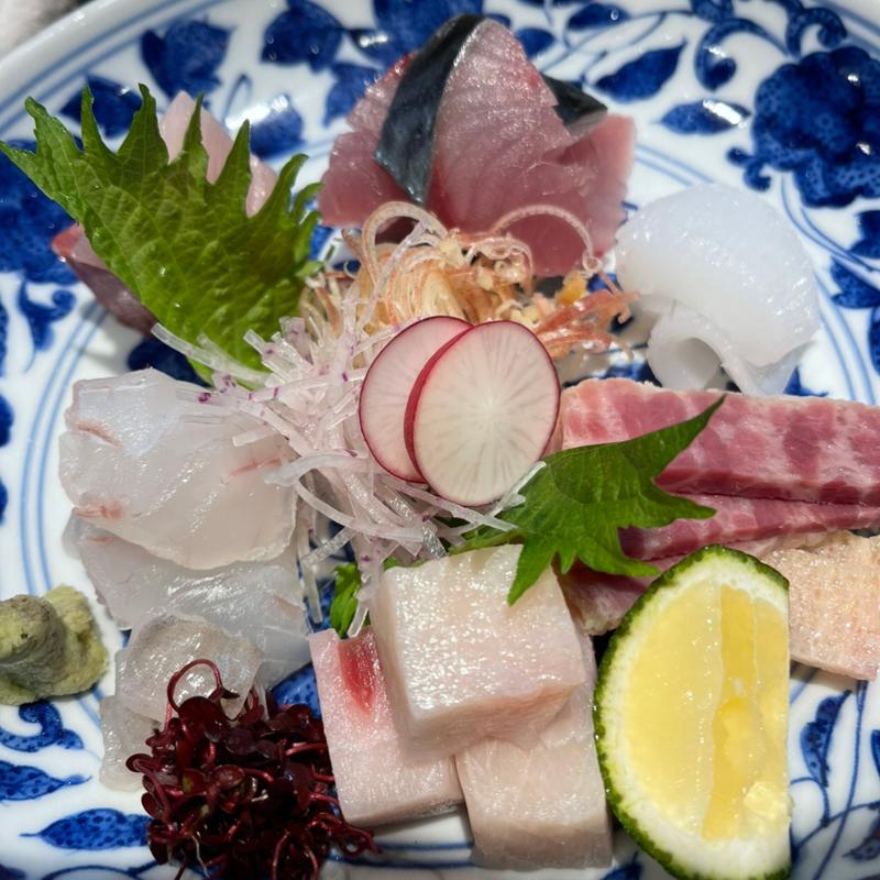 刺身盛り合わせ(和処 まつ崎)