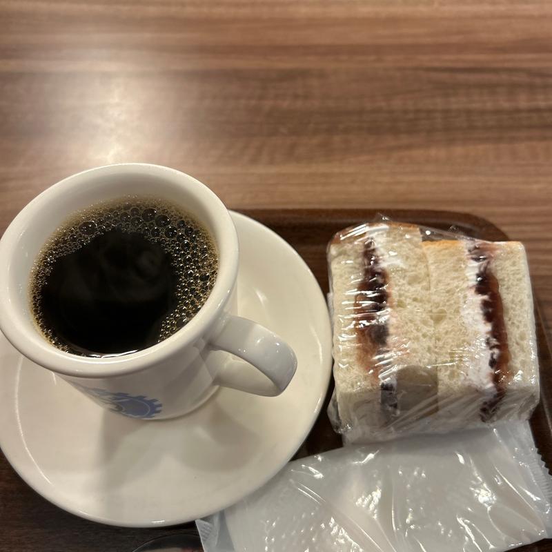 コーヒーとあんホイップのミニサンド(マルセイコーヒー)