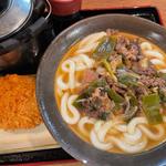 肉うどん(牧のうどん 空港店)