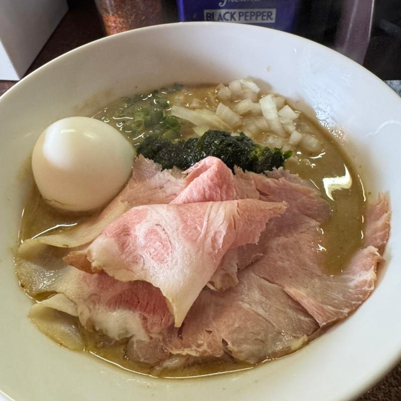 濃厚鯛煮干し 通常濃厚 ハーフ＆ハーフ(2番ライト煮干男（ニボメン）)