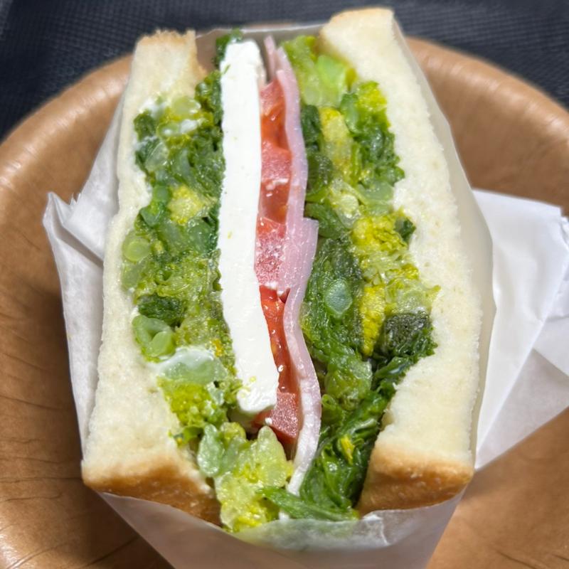 菜の花サラダ(ユニークサンド ローズマリー)