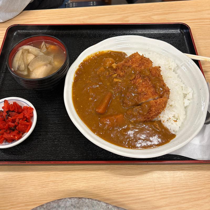 カツカレー(あおき食堂)