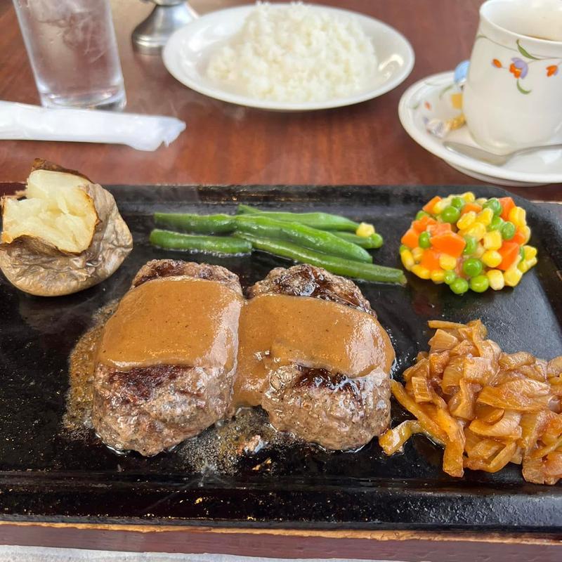 ランチオリジナルハンバーグ レギュラーセット(ハングリータイガー 横浜モアーズ店)