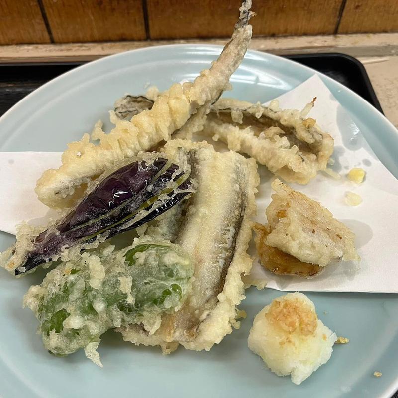 穴子の天ぷら定食(乃んき食堂)