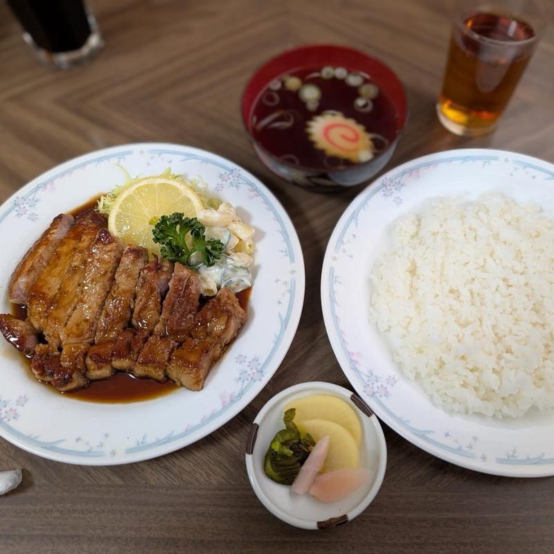ポークソテーライス(日進食堂 本店 )