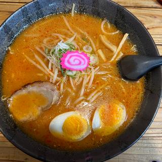 ピリ辛ラーメン(ラーメンさんぱち 名護店 )