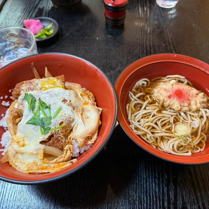 カツ丼セット(船勢)