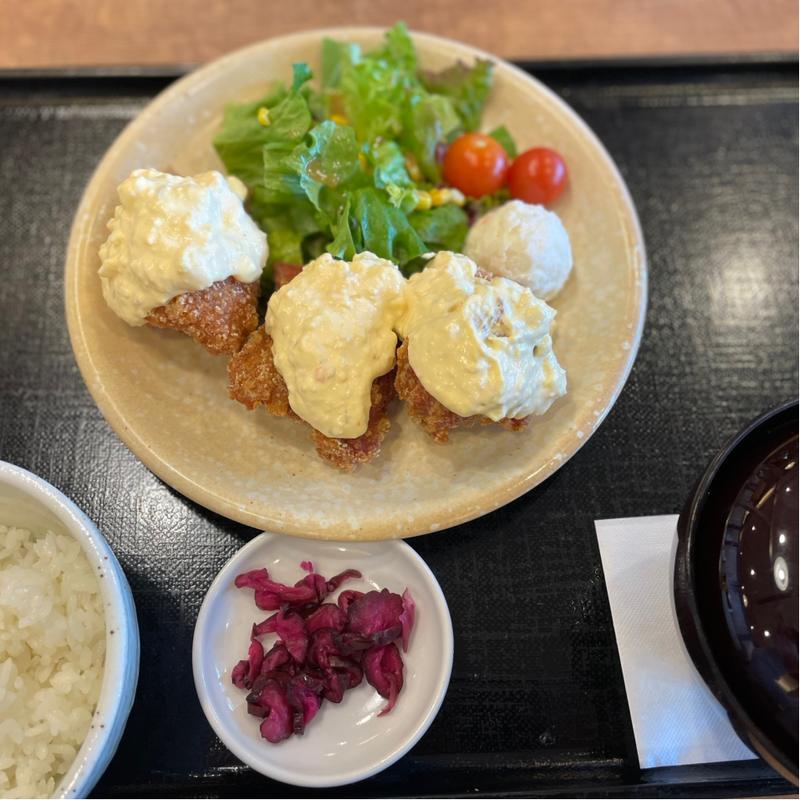 ザンギタルタル定食(ニュー三幸 新千歳空港店)