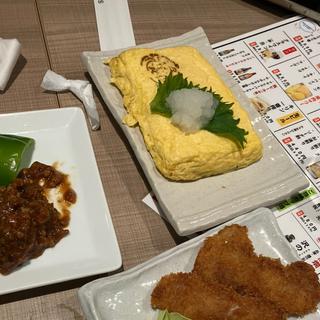 特製だし巻き(大衆居酒屋黒たぬき)