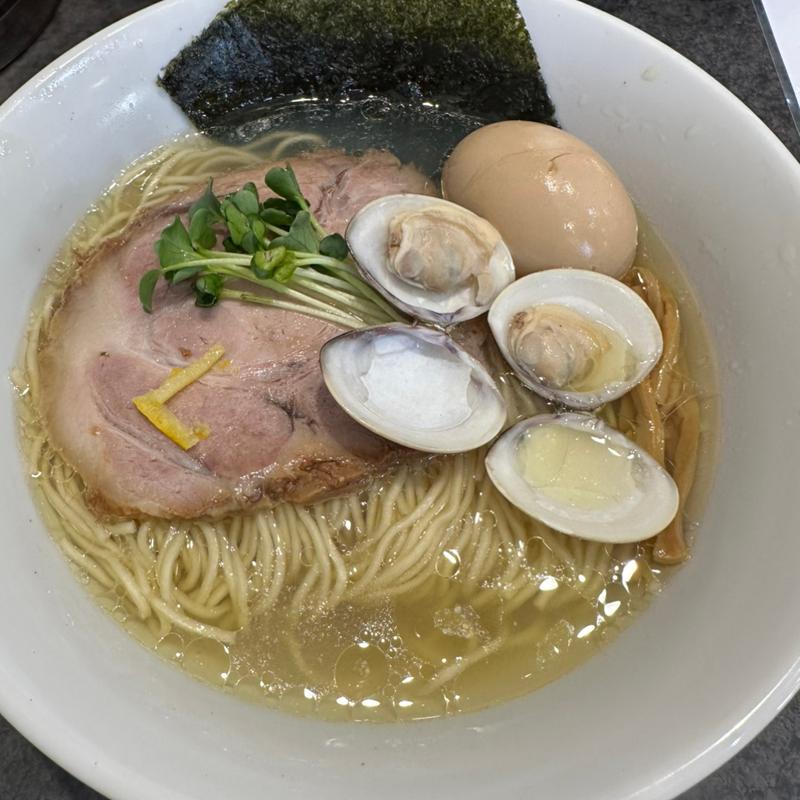 味玉付はまぐりそば〜塩〜(Ramen126)