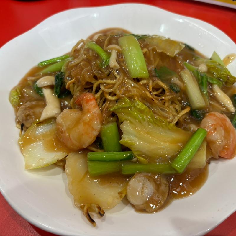 五目あんかけ焼きそば(中華そば ぜんぜん)