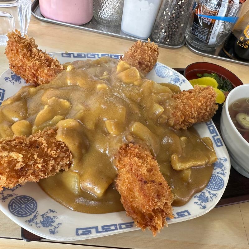 カツカレー(中華料理 タカノ)