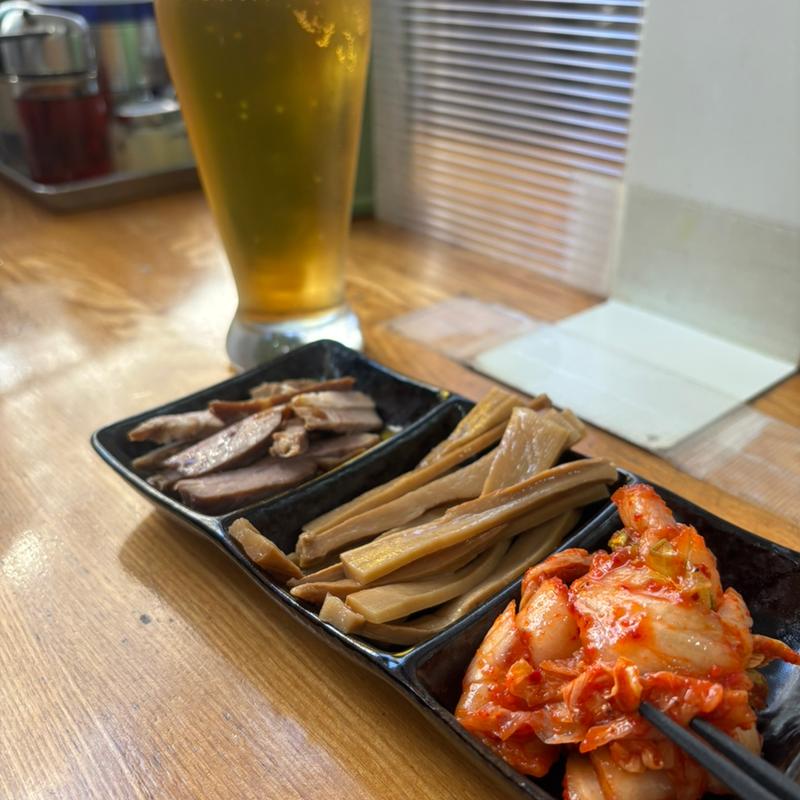 おつまみ3種(ラーメンサニー)