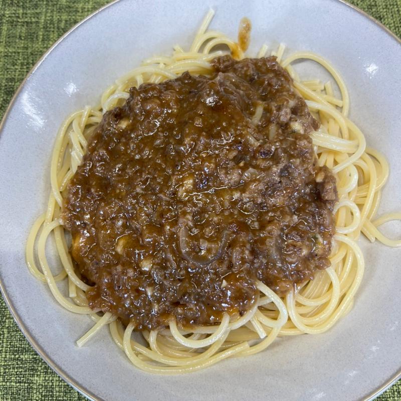 本気のミートソース(大衆食堂 宅配弁当 歌声喫茶 ひばりとあきら)