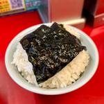 半ライス(ラーメン山岡家 南2条店)