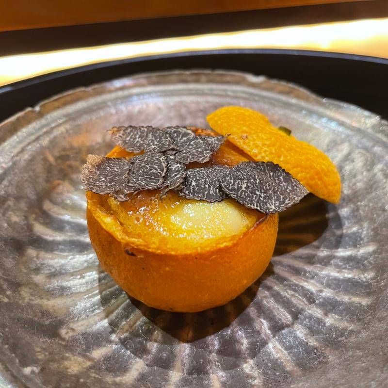 トリュフと茶碗蒸し(一心鮨 光洋 )