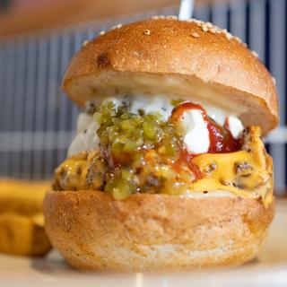 クリームチーズレリッシュ(マルハチバーガースタンド)