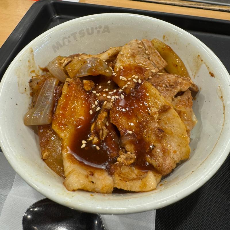 スタミナ厚切り豚カルビ丼(松屋 飯田橋駅前店 )
