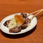 炙り心 "ねぎ塩おろし"(坐松本)