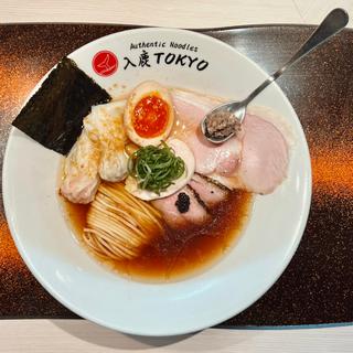 ポルチー二醤油らぁ麺(特製トッピング)