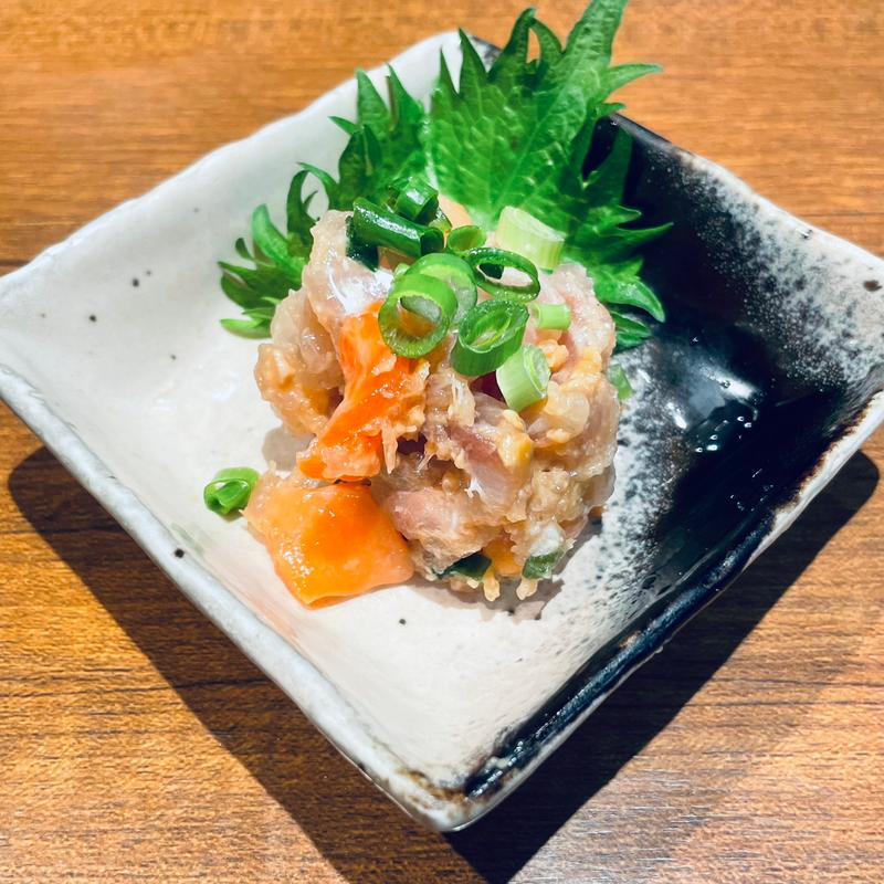 本日のなめろう(海鮮丼 佐政)