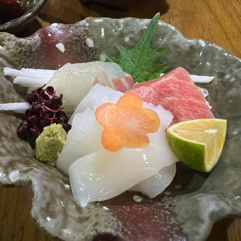 刺身盛り合わせ(よもぎ)