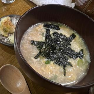 雑炊(よもぎ)