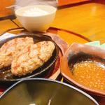 ハンバーグ定食（レギュラー）(ハンバーグ専門店 松屋精肉店)