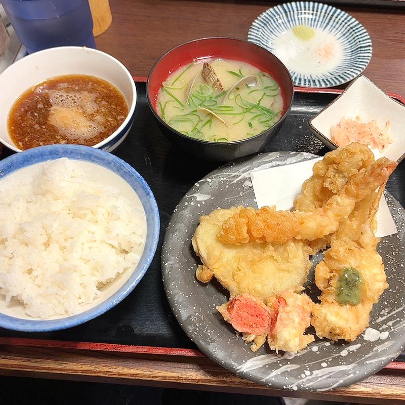 土日ランチ(天ぷら大吉 ホワイティうめだ店)