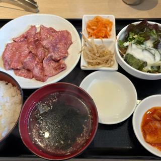 タン塩定食(焼肉すみ屋)