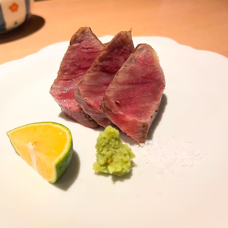 黒毛和牛炙り(関内よいまち)