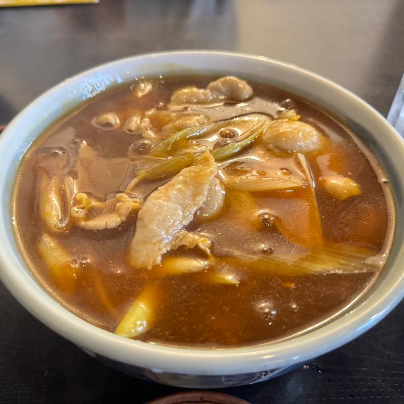 カレー南蛮そば(味奈登庵 本牧店)