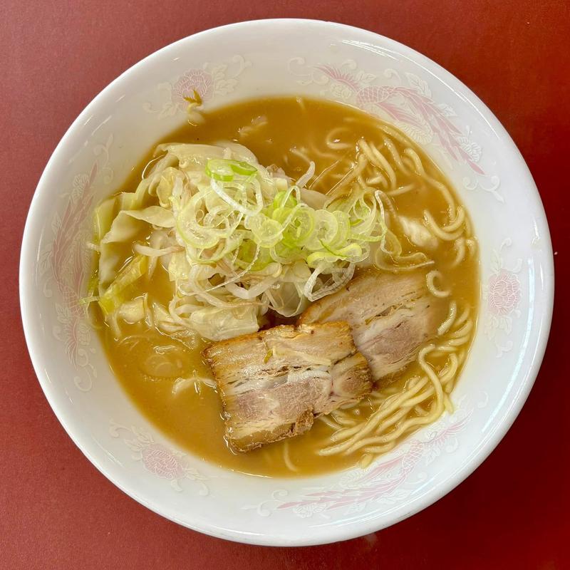 味噌ラーメン ミニ唐揚げ丼(有明食堂（キッチン有明）)