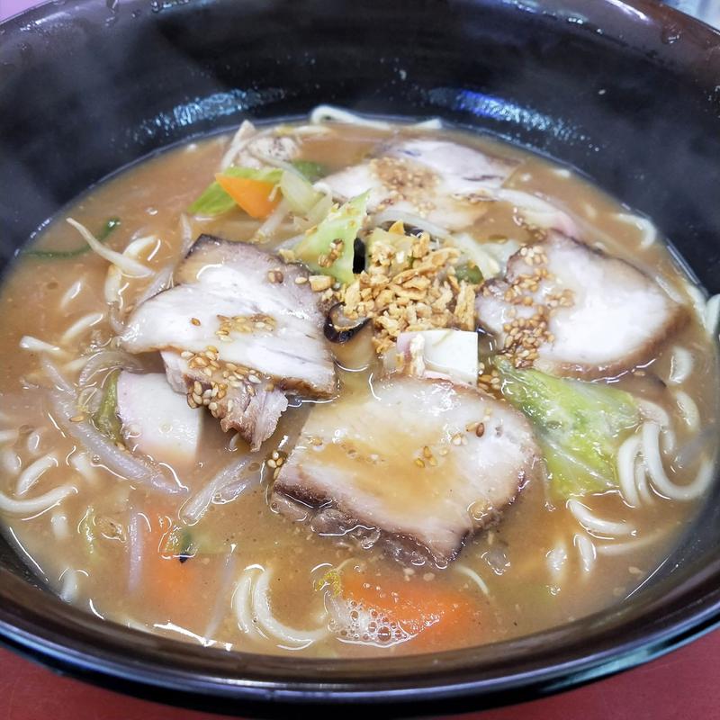 味噌味ちゃんぽん(ラーメン熊きち)