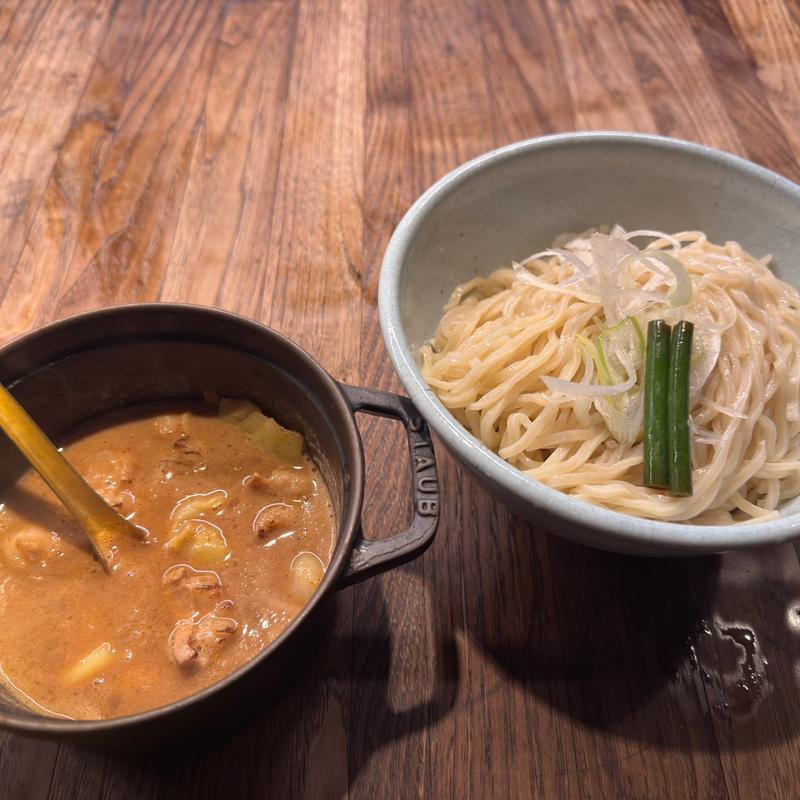 カレーつけ麺【もつ】2玉〆飯付(和醸良麺 すがり )