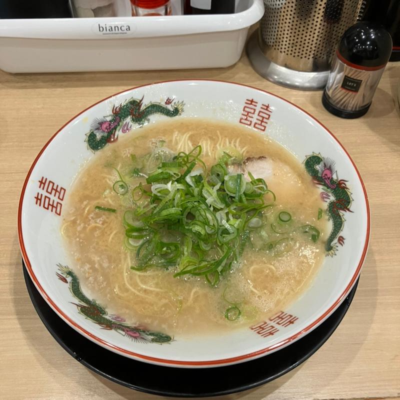 こってり背脂中華そば(中華そば 花京 大正店)