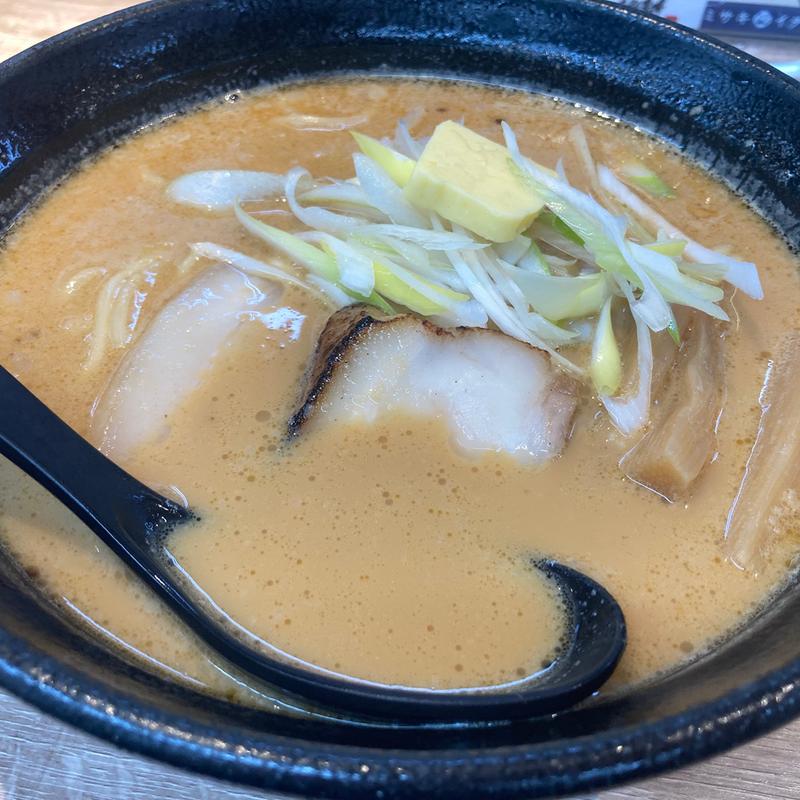 味噌ラーメン(越後維新 武蔵中原店)