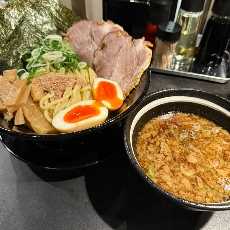 つけ麺オールトッピング(麺屋 徳川)