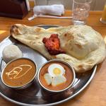 2種類のカレーランチセット(ニューナマステインディア)