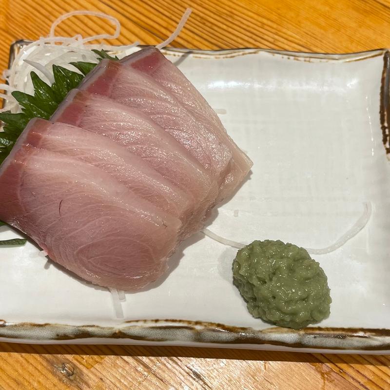 はまち刺身(地魚屋台　とっつぁん 福島店 )