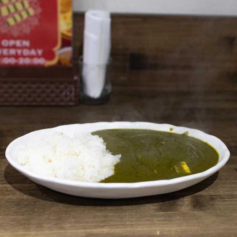 サグパニールカレー(カレーハウスビスヌ)