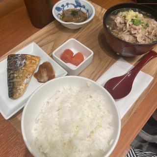 肉吸い定食(わっぱ定食堂 警固本店)