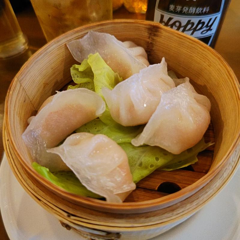 蒸しえび餃子(鎌倉小町食堂)
