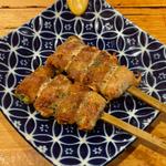 にんにくの芽肉巻き　