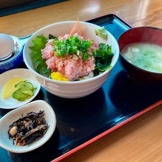 ねぎとろ丼定食(鮪屋みやぎ )