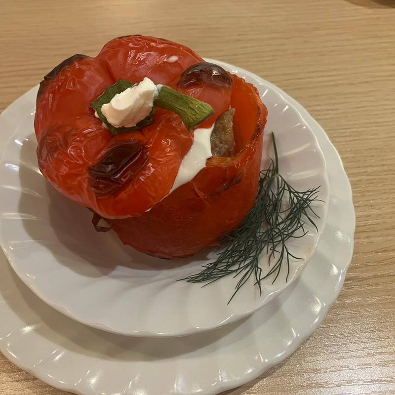 パプリカの肉詰め(アンナズキッチン)