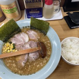 味噌ラーメン　半ライス　3枚チャーシュー(ラーメンショップ椿 松伏店)